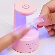 Makartt Mini UV LED Light for Nails - Innovative Lamp With Open Space for Easy Tips Extension, Art Flash Cure, Portable Dryer Travel Manicure Tool DIY at Home