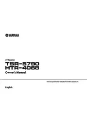 Yamaha TSR-5790 HTR-4068 AV Receiver Manual Instructions User Guide Reprint