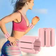 Wearable wrist weights and ankle weights ，1 pounds per pair， Soft touch adjus...