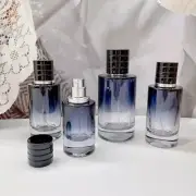 Empty Refillable Travel Glass Perfume Bottle With Spray Atomizer