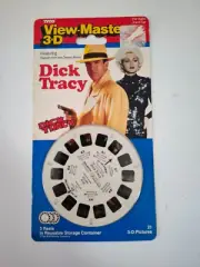 Vintage 1990 Dick Tracy View Master 3D Reels - New & Sealed