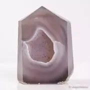 461g99mm Druzy Agate Geode Tower Point Natural Crystal Polished Quartz Healing