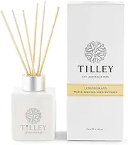 Tilley Classic White Lemongrass Triple Scented Aromatic Reed Diffuser 75 ml