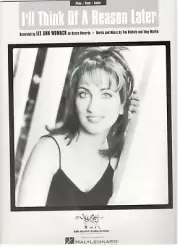 LEE ANN WOMACK "I'LL THINK OF A REASON LATER" SHEET MUSIC-PIANO/VOCAL/GUITAR-NEW
