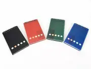 Jotter Note Pad w/Sticky Notes, Spiral Bound, Choice of 4 Colors, Sweda #MP128