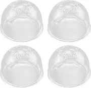 Hamster Cage Tunnel Plugs | Dwarf Cage Cover - End Caps Plumbing Tools Maze Accessories with Ventilated Holes for Hamster Mice Chinchilla