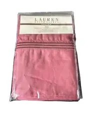 Vintage Lauren Ralph Lauren Carlisle Pillowcases Standard Camel 700 Threadcount