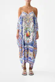 DROP SHOULDER STRAP KAFTAN TILES DARLS