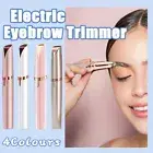 Electric Eyebrow Trimmer Flawless Hair Remover LED Light Facial Shaver Precision