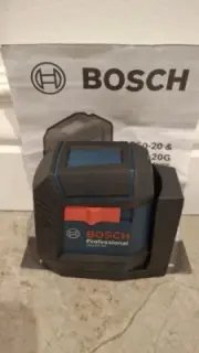 Bosch Professional GLL50-20 Self-Leveling 360-Degree Cross Line Laser Level-NEW