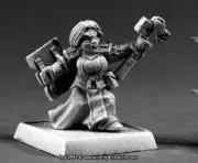 Reaper Miniature Dark Haven Legends Female Dwarf Valkyrie RPR 14519