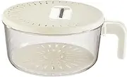 Fruit Strainer | Double-Layer Vegetable Strainer - Food Container with Folding Handle Draining Basket for Outdoor Cooking Barbecue Salad Meal Prep Dining Camping Travel Picnic