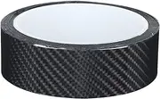 Carbon Fiber Strips Anti Scratch Carbon Fiber Protective Film Dry Carbon Fibre Detailing Wrap Tape Car Door Guard Sticker Black Carbon Fibre Detailing Wrap (3CM*3M)
