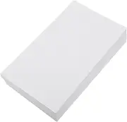 TOGEVAL DIY Blank Paper 500 Sheets Cardboard Paper Double-Sided Thick for Printing Copying Art Projects