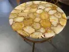 Gemstone Agate Table Tops | Real Stone Table Tops | Handmade Tabletops Furniture