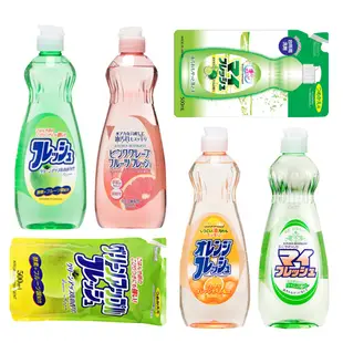 日本製 火箭 柑橘 萊姆 蘋果 葡萄油香 洗碗精 600ML 酵素洗碗精 火箭石鹼 洗碗精 另有補充包 碗盤清潔劑