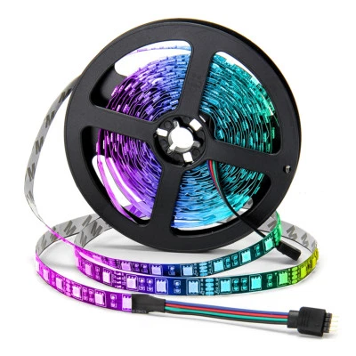 5M RGB LED Light Strip for Room Party Decoration 300 LEDs Adhesive Ribbon Light