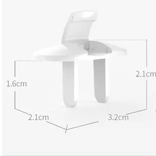 美規 2孔 3孔隱藏式提把插座保護蓋 小提把 插座防塵蓋 保護蓋 安全蓋 防塵蓋 防護用品 插座防護蓋 插座蓋 兒童安全
