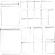VICASKY 100 Pcs Zip Bags for Jewelry Small Packing Pouches with Closure for Travel and Organizing Jewelry Beads and Small Accessories