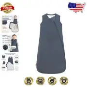 Hypoallergenic 2-Way Zipper Baby Sleep Sack - Ultra Soft & Safe for 0-6 Months
