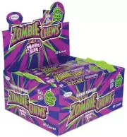 Zombie Chews Mega Size Sour Grape 72 Pieces