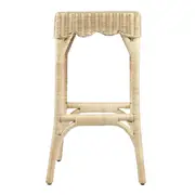 [Florabelle Living] Belle Bar Stool Natural - Outdoor Undercover