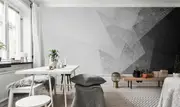 Geometric Pattern Removable Wall Mural
