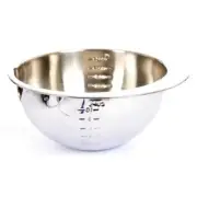 Heavy-Gauge Stainless Steel Measuring Bowl (10.5 Cup)