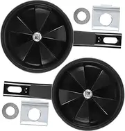 DECOMELODY Noise- Boys and Girls Bike Training Wheels 12-16in Bike Wheel Replacements Supplies Easy to Install Safe for Children