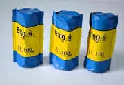 3 rolls Kodak Ektachrome E100S 120 color reversal film. EXPIRED 1998