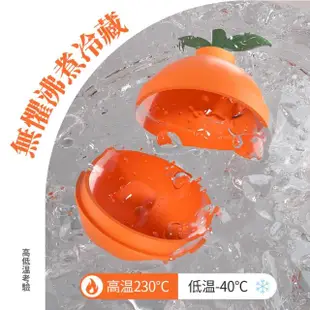 【親子DIY】食品級橘子造型調酒冰球模具2入組(大冰球 水晶冰球 威士忌冰球 製冰盒 冰塊盒 冰格 冰磚 禮物)