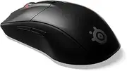 SteelSeries Rival 3 Wireless 6-Button 96-106g Gaming Mouse, Prism 1-Zone RGB Illumination, 18,000 CPI TrueMove Air Optical Sensor, 2.4Ghz USB or Bluetooth Connection, 100 up to 400 Hours (AA Battery)