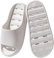 [HSHTTKL] Women Men Shower Shoes Quick Drying Pool Slides Soft EVA Lightweight Beach Sandals with Drain Holes Bathroom Slipper