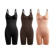 Women Sleeveless Short Bodysuits Shapewear Bodysuit for Women Tummy Control