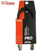 Hosa HXX-003 3FT REAN XLR Female to XLR Male Pro Balanced Interconnect Cable