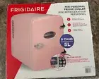 9-Can Mini Personal Fridge Portable Cooler for Car, Office, Bedroom, Color Pink