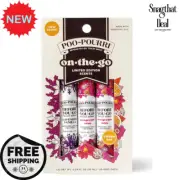 Poo-Pourri On-The-Go, Orange Yuzu Twist and Lavender Vanilla (3 Packs)