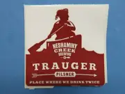 Beer Sticker - Neshaminy Creek Brewing Trauger Pilsner ~ New Hope, PENNSYLVANIA