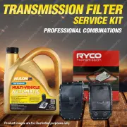 Ryco Transmission Filter + SYN Fluid Kit for Jaguar S-TYPE TYPE R X200 V6 V8