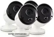 Swann SRPRO 5MPMSBWB4, Heat & Motion Sens Thermal Sensing Security Camera 4 Pack