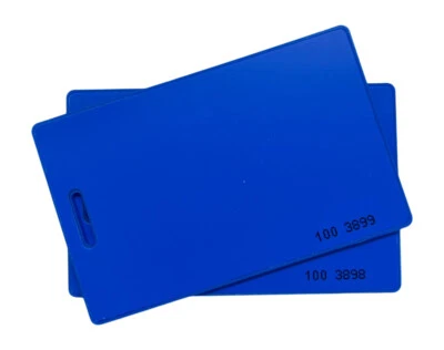 10 RFID Proximity Key Cards 26 Bit Wiegand H10301 Keyless 125 kHz-Blue Clamshell