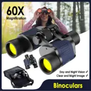 0X60 Marine HD Night Vision Binoculars Wide Field 8.2 Hunt Telescope Coordinate