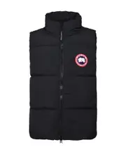 Canada Goose Logo Patch Zipped Down Gilet S,XL,L,M black