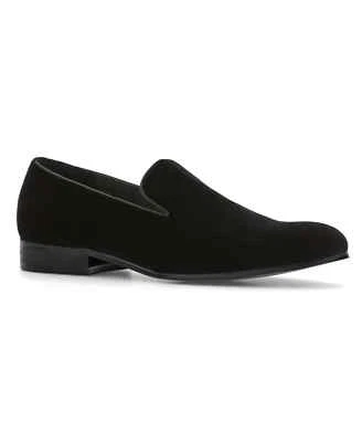 Perry Ellis Men's Velvet Loafers, Style# HP210544RT, Size 9.5, Color Black