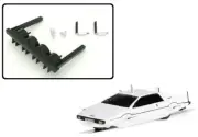 Scalextric Rear Fins Fans & Roof Parts For James Bond Lotus Esprit S1 Submarine
