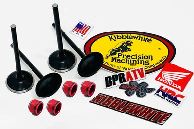 Honda CRF450R Kibblewhite Black Diamond Valves KP RED Viton Seals Kit 2013-2016