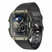 [75 Days Standby]Rogbid Mille 1.91 inch IPS 5ATM IP69K Waterproof BT5.3 Heart Rate Blood Pressure SpO2 Monitor Fitness T