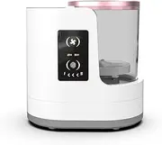 Makeup Brush Cleaner Machine - Portable Automatic USB Cosmetic Brushes Cleaner Tool for All Size Beauty Makeup Brush Set, Liquid Foundation,Eyeshadow,Valentines Day Gifts for Women (Pink White)