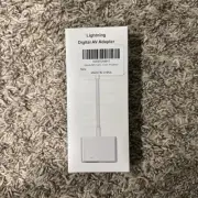 Apple Lightning Digital AV Adapter HD See Pictures For Compatible Models - NEW