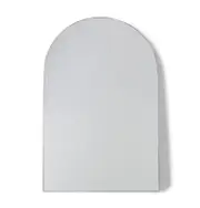E Style Alexa Decorative 215cm Iron/MDF Silver Floor Mirror Home Decor Black
